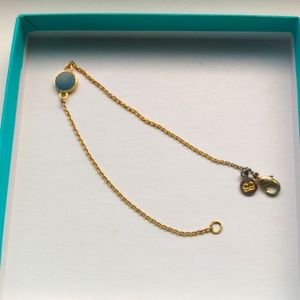 Gorjana Teal Reversible Enamel Bracelet